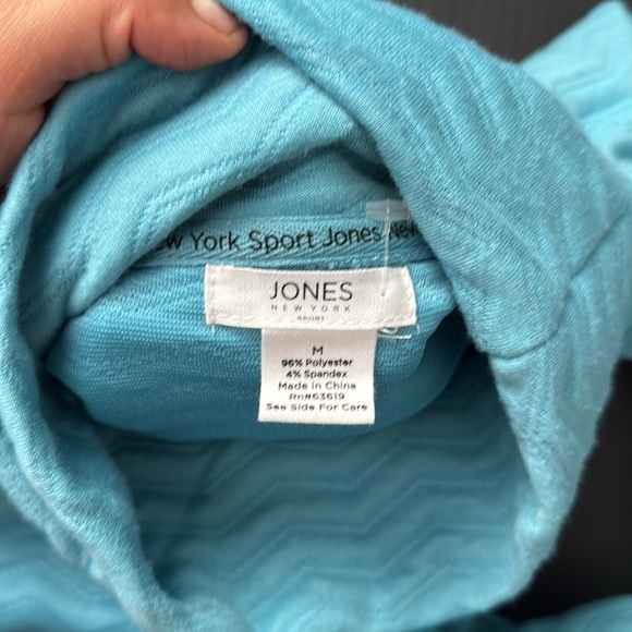 NWT Jones New York Sport Pullover Size M - Picture 5 of 6